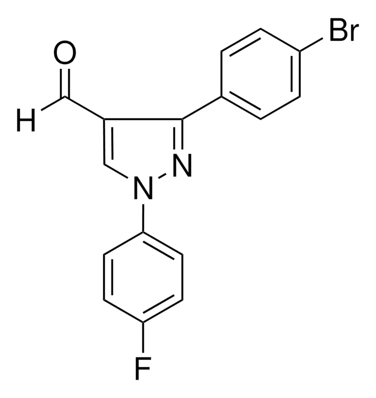 Sigma-Aldrich 3-(4-BROMOPHENYL)-1-(4-FLUOROPHENYL)-1H-PYRAZOLE-4-CARBALDEHYDE,AldrichCPR
