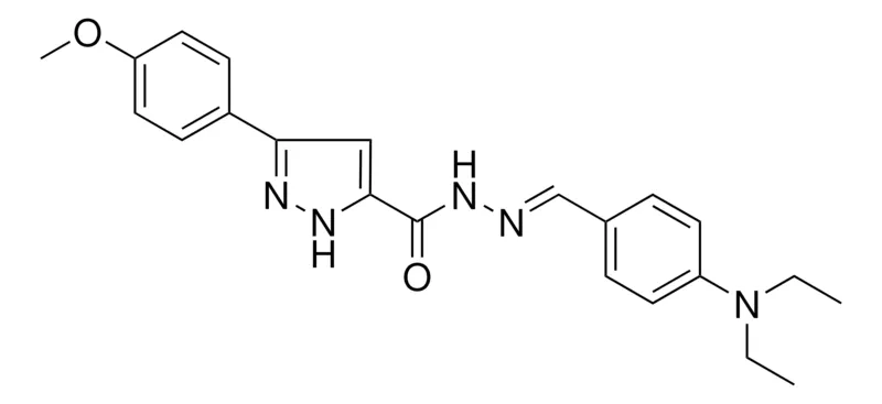 Sigma-Aldrich 5-(4-MEO-PH)-2H-PYRAZOLE-3-CARBOXYLIC ACID (4-DIETHYLAMINO-BENZYLIDENE)HYDRAZIDE,AldrichCPR