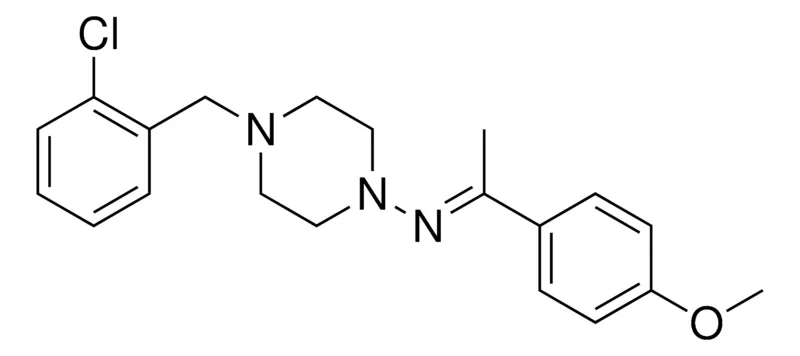 Sigma-Aldrich (4-(2-CHLORO-BENZYL)-PIPERAZIN-1-YL)-(1-(4-METHOXY-PHENYL)-ETHYLIDENE)-AMINE,AldrichCPR