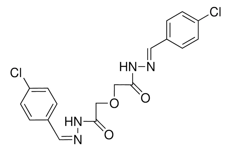 Sigma-Aldrich 2,2'-OXYDIACETIC ACID BIS((4-CHLOROBENZYLIDENE)HYDRAZIDE),AldrichCPR