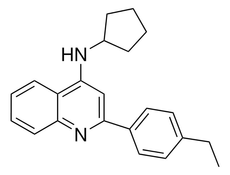Sigma-Aldrich N-CYCLOPENTYL-2-(4-ETHYLPHENYL)-4-QUINOLINAMINE,AldrichCPR