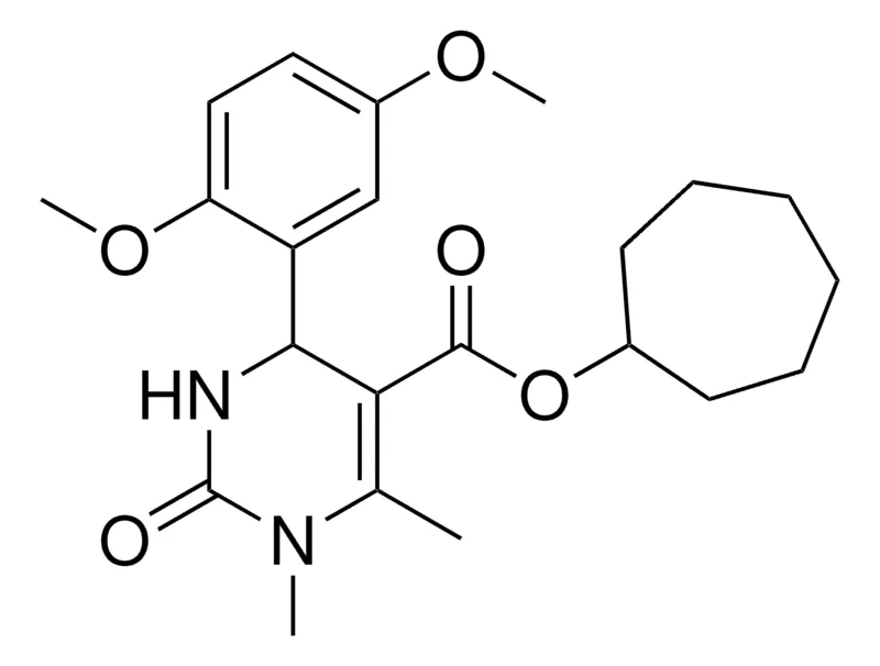 Sigma-Aldrich CYCLOHEPTYL 4-(2,5-DIMETHOXYPHENYL)-1,6-DIMETHYL-2-OXO-1,2,3,4-TETRAHYDRO-5-PYRIMIDINECARBOXYLATE,AldrichCPR
