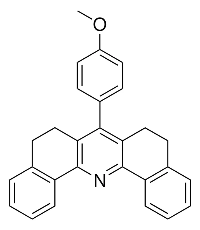 Sigma-Aldrich 7-(4-METHOXYPHENYL)-5,6,8,9-TETRAHYDRODIBENZO(C,H)ACRIDINE,AldrichCPR