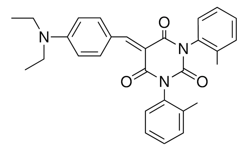 Sigma-Aldrich 5-(4-DIETHYLAMINO-BENZYLIDENE)-1,3-DI-O-TOLYL-PYRIMIDINE-2,4,6-TRIONE,AldrichCPR