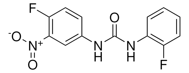 Sigma-Aldrich 1-(4-FLUORO-3-NITROPHENYL)-3-(2-FLUOROPHENYL)UREA,AldrichCPR