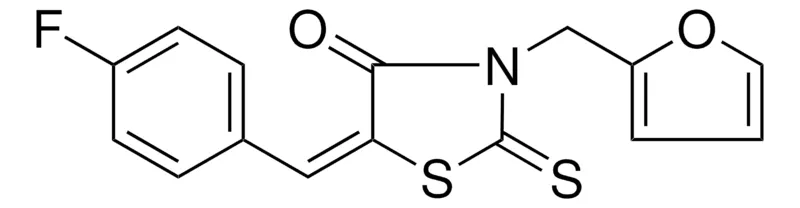 Sigma-Aldrich 5-(4-FLUORO-BENZYLIDENE)-3-FURAN-2-YLMETHYL-2-THIOXO-THIAZOLIDIN-4-ONE,AldrichCPR