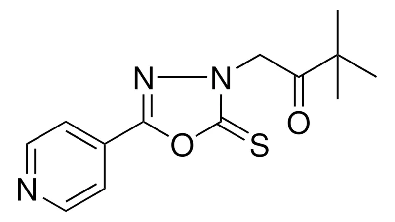 Sigma-Aldrich 3,3-DIMETHYL-1-(5-(4-PYRIDINYL)-2-THIOXO-1,3,4-OXADIAZOL-3(2H)-YL)-2-BUTANONE，AldrichCPR