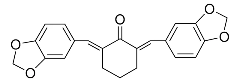 Sigma-Aldrich 2,6-BIS(3,4-METHYLENEDIOXYBENZYLIDENE)-1-CYCLOHEXANONE，AldrichCPR