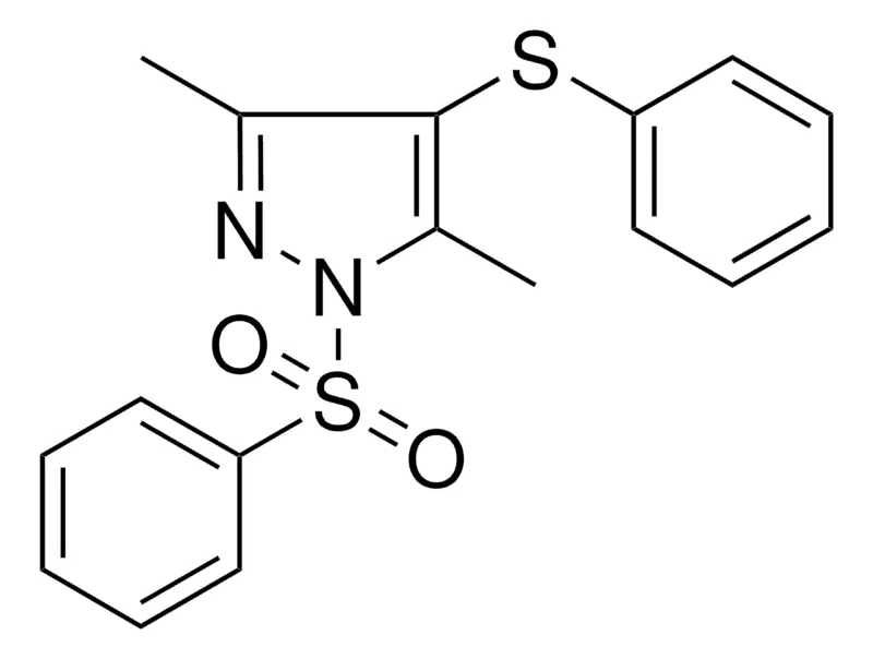Sigma-Aldrich 1-BENZENESULFONYL-3,5-DIMETHYL-4-PHENYLSULFANYL-1H-PYRAZOLE,AldrichCPR
