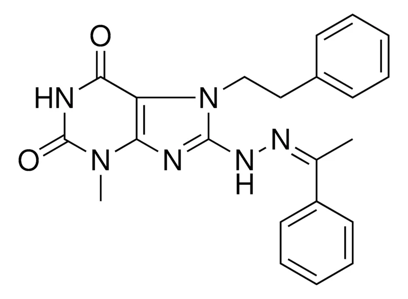 Sigma-Aldrich 3-ME-7-PHENETHYL-8-(N'-(1-PH-ETHYLIDENE)-HYDRAZINO)-3,7-DIHYDRO-PURINE-2,6-DIONE，AldrichCPR