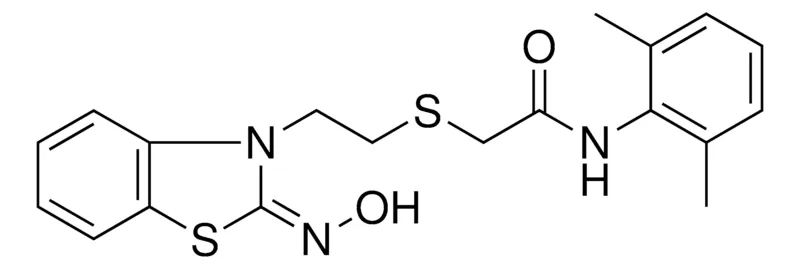 Sigma-Aldrich N(2,6-DI-ME-PH)-2-(2-(2-HYDROXYIMINO-BENZOTHIAZOL-3-YL)-ETHYLSULFANYL)-ACETAMIDE,AldrichCPR