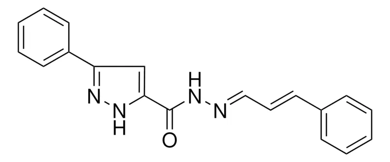 Sigma-Aldrich 5-PHENYL-2H-PYRAZOLE-3-CARBOXYLIC ACID (3-PHENYL-ALLYLIDENE)-HYDRAZIDE，AldrichCPR