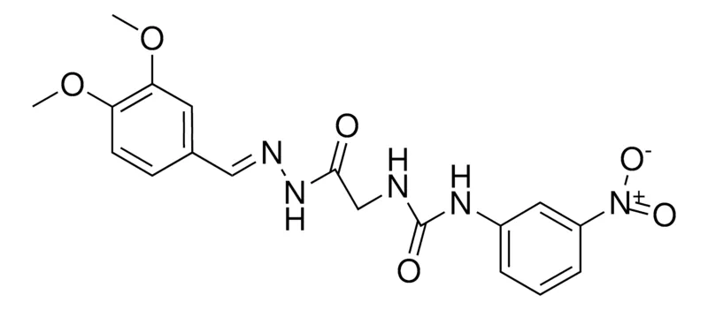 Sigma-Aldrich 2-(3-(3-NITROPHENYL)UREIDO)ACETIC (3,4-DIMETHOXYBENZYLIDENE)HYDRAZIDE,AldrichCPR