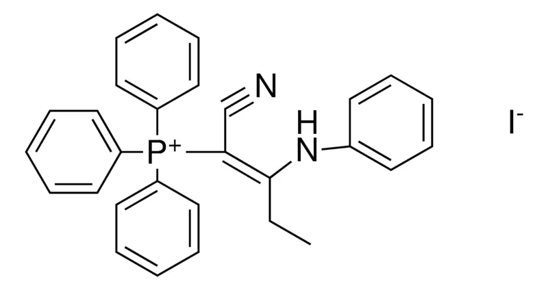 Sigma-Aldrich (1-CYANO-2-PHENYLAMINO-BUT-1-ENYL)-TRIPHENYL-PHOSPHONIUM, IODIDE,AldrichCPR