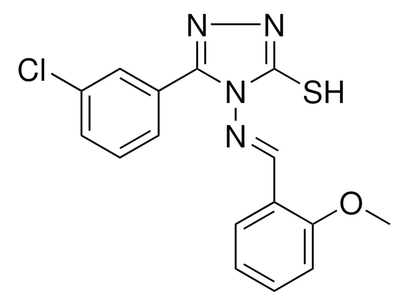 Sigma-Aldrich 5-(3-CHLOROPHENYL)-4-((2-METHOXYBENZYLIDENE)AMINO)-4H-1,2,4-TRIAZOLE-3-THIOL，AldrichCPR