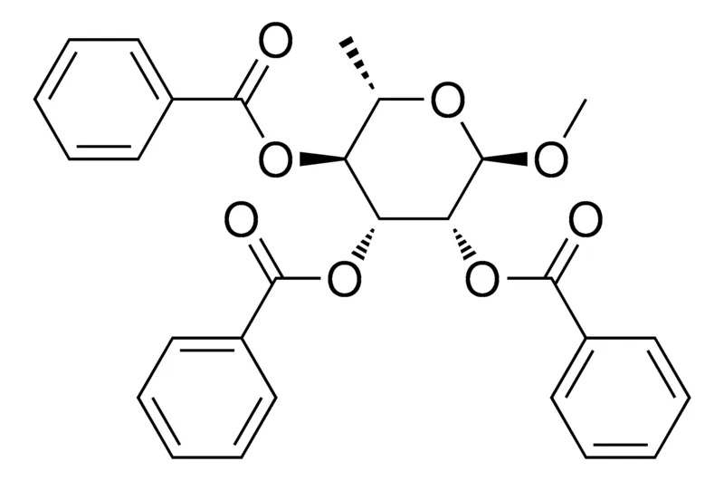 Sigma-Aldrich 1-O-METHYL-2,3,4-TRI-O-BENZOYL-ALPHA-L-RHAMNOSIDE,AldrichCPR