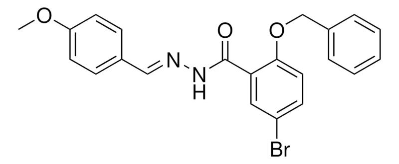 Sigma-Aldrich 2-(BENZYLOXY)-5-BROMO-N'-(4-METHOXYBENZYLIDENE)BENZOHYDRAZIDE,AldrichCPR