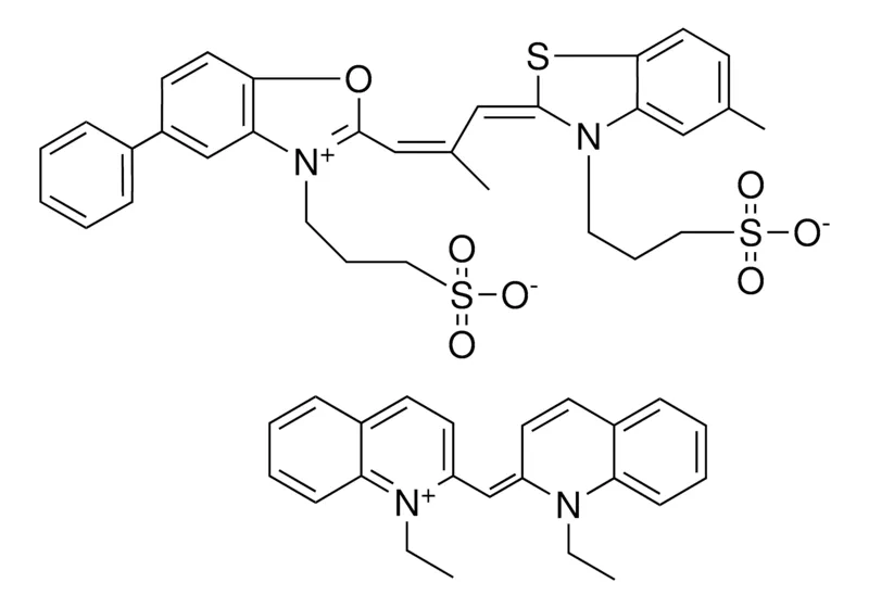 Sigma-Aldrich 1-ETHYL-2-[(E)-(1-ETHYL-2(1H)-QUINOLINYLIDENE)METHYL]QUINOLINIUM 3-((2E)-5-METHYL-2-{(2Z)-2-METHYL-3-[5-PHENYL-3-(3-SULFONATOPROPYL)-1,3-BENZOXAZOL-3-IUM-2-YL]-2-PROPENYLIDENE}-1,3-BENZOTHIAZOL-3-YL)-1-PROPANESULFONATE，AldrichCPR