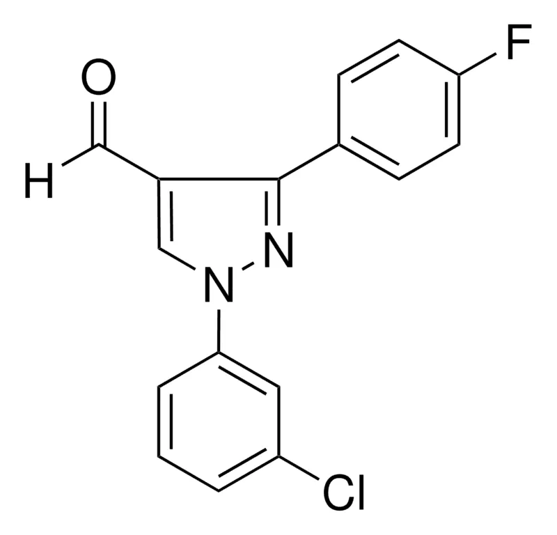 Sigma-Aldrich 1-(3-CHLOROPHENYL)-3-(4-FLUOROPHENYL)-1H-PYRAZOLE-4-CARBALDEHYDE，AldrichCPR