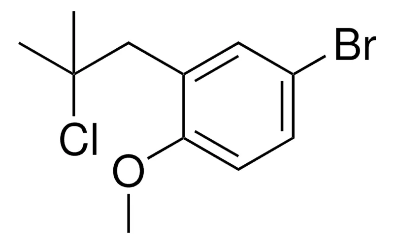 Sigma-Aldrich 4-BROMO-2-(2-CHLORO-2-METHYL-PROPYL)-1-METHOXY-BENZENE,AldrichCPR