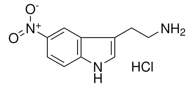Sigma-Aldrich 2-(5-NITRO-1H-INDOL-3-YL)ETHANAMINE HYDROCHLORIDE,AldrichCPR