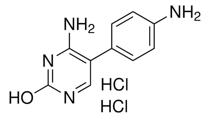 Sigma-Aldrich 4-AMINO-5-(4-AMINOPHENYL)-2-PYRIMIDINOL DIHYDROCHLORIDE,AldrichCPR