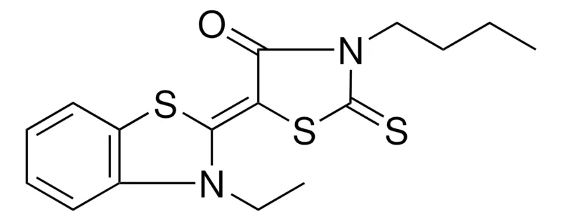 Sigma-Aldrich 3-BUTYL-5-(3-ETHYL-3H-BENZOTHIAZOL-2-YLIDENE)-2-THIOXO-THIAZOLIDIN-4-ONE,AldrichCPR