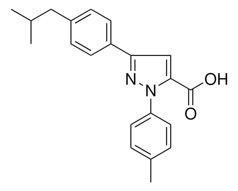Sigma-Aldrich 3-(4-ISOBUTYLPHENYL)-1-(4-METHYLPHENYL)-1H-PYRAZOLE-5-CARBOXYLIC ACID，AldrichCPR
