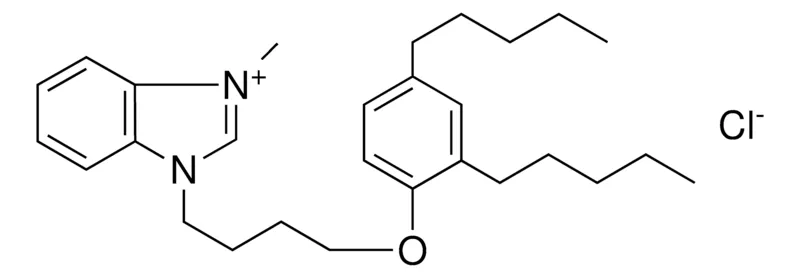 Sigma-Aldrich 3-(4-(2,4-DIPENTYL-PHENOXY)-BUTYL)-1-METHYL-3H-BENZOIMIDAZOL-1-IUM, CHLORIDE,AldrichCPR