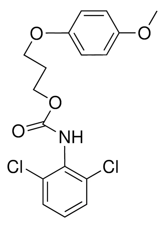 Sigma-Aldrich 3-(4-METHOXYPHENOXY)PROPYL N-(2,6-DICHLOROPHENYL)CARBAMATE,AldrichCPR