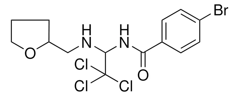 Sigma-Aldrich 4-BR-N-(2,2,2-TRICHLORO-1-((TETRAHYDRO-FURAN-2-YLMETHYL)-AMINO)-ETHYL)-BENZAMIDE,AldrichCPR