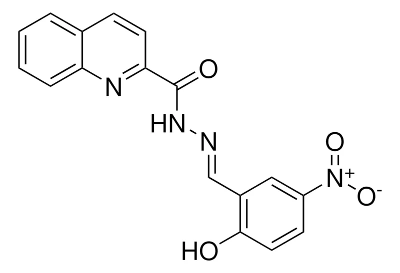 Sigma-Aldrich QUINOLINE-2-CARBOXYLIC ACID (2-HYDROXY-5-NITRO-BENZYLIDENE)-HYDRAZIDE，AldrichCPR