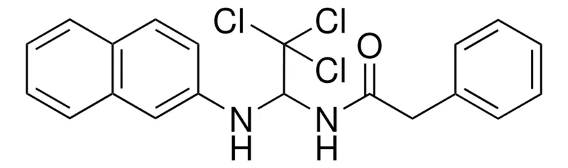 Sigma-Aldrich 2-PHENYL-N-(2,2,2-TRICHLORO-1-(NAPHTHALEN-2-YLAMINO)-ETHYL)-ACETAMIDE,AldrichCPR
