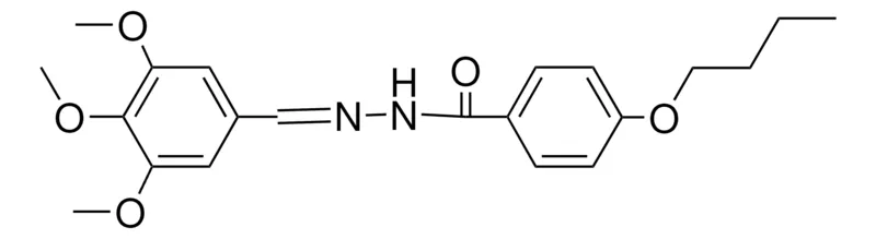 Sigma-Aldrich 4-BUTOXYBENZOIC ACID (3,4,5-TRIMETHOXYBENZYLIDENE)-HYDRAZIDE,AldrichCPR
