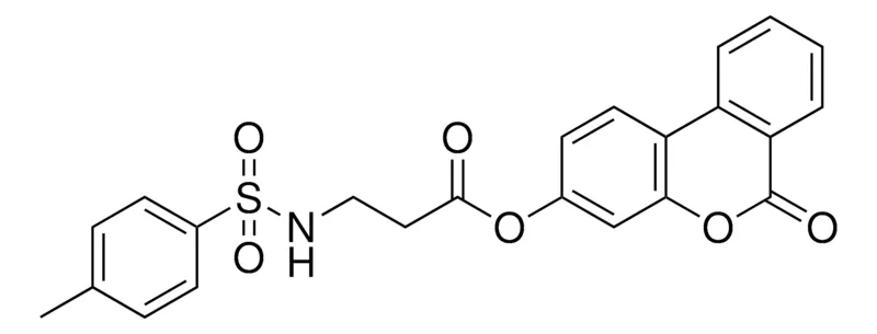 Sigma-Aldrich 3-(TOLUENE-4-SULFONYLAMINO)-PROPIONIC ACID 6-OXO-6H-BENZO(C)CHROMEN-3-YL ESTER,AldrichCPR