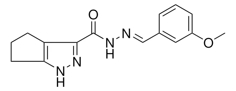 Sigma-Aldrich 1,4,5,6-4H-CYCLOPENTAPYRAZOLE-3-CARBOXYLIC ACID (3-MEO-BENZYLIDENE)-HYDRAZIDE,AldrichCPR