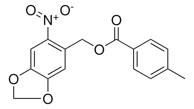 Sigma-Aldrich 4-METHYL-BENZOIC ACID 6-NITRO-BENZO(1,3)DIOXOL-5-YLMETHYL ESTER,AldrichCPR
