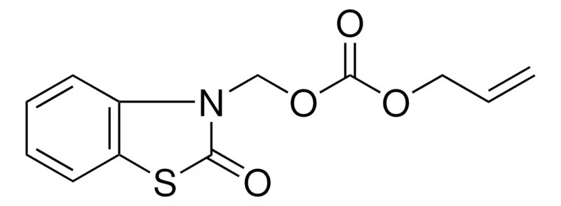 Sigma-Aldrich CARBONIC ACID ALLYL ESTER 2-OXO-BENZOTHIAZOL-3-YLMETHYL ESTER,AldrichCPR