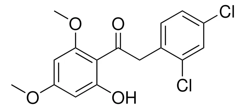 Sigma-Aldrich 2-(2,4-DICHLOROPHENYL)-1-(2-HYDROXY-4,6-DIMETHOXYPHENYL)ETHANONE,AldrichCPR