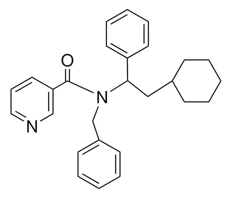 Sigma-Aldrich N-BENZYL-N-(2-CYCLOHEXYL-1-PHENYLETHYL)-NICOTINAMIDE,AldrichCPR