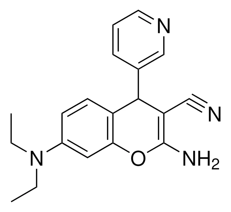 Sigma-Aldrich 2-AMINO-7-DIETHYLAMINO-4-PYRIDIN-3-YL-4H-CHROMENE-3-CARBONITRILE,AldrichCPR