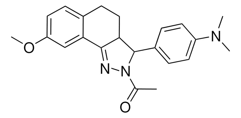 Sigma-Aldrich N-[4-(2-ACETYL-8-METHOXY-3,3A,4,5-TETRAHYDRO-2H-BENZO[G]INDAZOL-3-YL)PHENYL]-N,N-DIMETHYLAMINE，AldrichCPR
