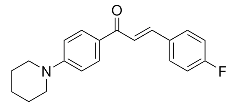 Sigma-Aldrich 3-(4-FLUORO-PHENYL)-1-(4-PIPERIDIN-1-YL-PHENYL)-PROPENONE,AldrichCPR