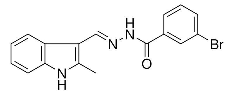 Sigma-Aldrich 3-BROMO-BENZOIC ACID (2-METHYL-1H-INDOL-3-YLMETHYLENE)-HYDRAZIDE,AldrichCPR