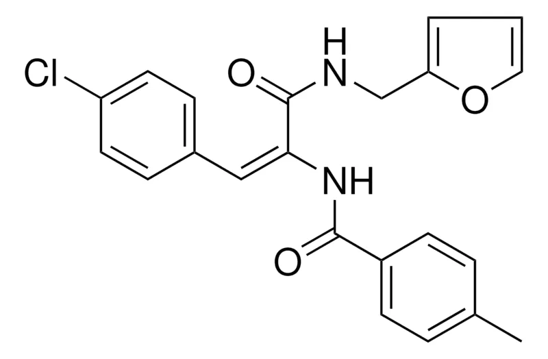 Sigma-Aldrich N-(2-(4-CL-PHENYL)-1-((FURAN-2-YLMETHYL)-CARBAMOYL)-VINYL)-4-METHYL-BENZAMIDE,AldrichCPR