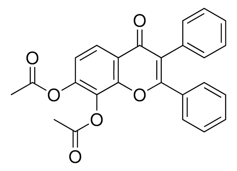 Sigma-Aldrich 7,8-DIACETOXY-2,3-DIPHENYL-4H-1-BENZOPYRAN-4-ONE,AldrichCPR