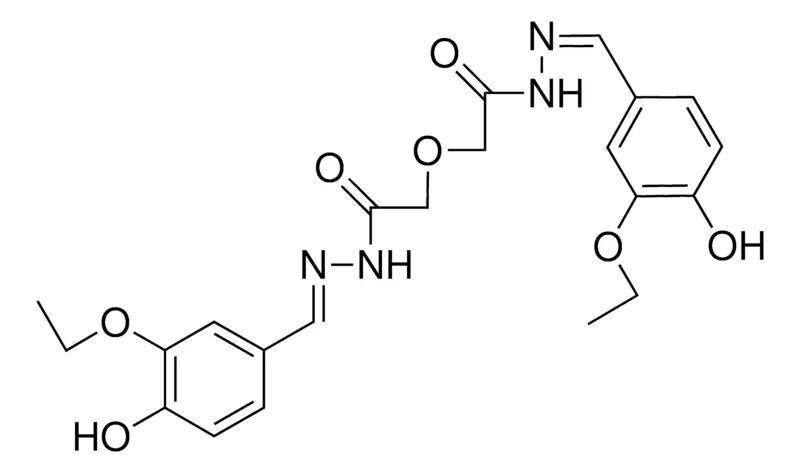 Sigma-Aldrich 2,2'-OXYDIACETIC ACID BIS((3-ETHOXY-4-HYDROXYBENZYLIDENE)HYDRAZIDE),AldrichCPR