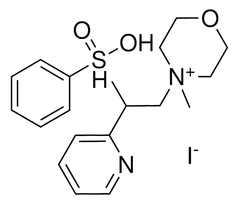 Sigma-Aldrich 4-METHYL-4-(2-PHENYLSULFONYL-2-(2-PYRIDYL)ETHYL)MORPHOLINIUM IODIDE,AldrichCPR