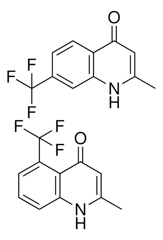 Sigma-Aldrich 2-ME-7-TRIFLUORO-ME-1H-QUINOLIN-4-ONE, 2-ME-5-TRIFLUOROMETHYL-1H-QUINOLIN-4-ONE,AldrichCPR