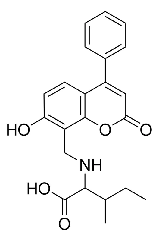 Sigma-Aldrich 2-((7-HO-2-OXO-4-PHENYL-2H-CHROMEN-8-YLMETHYL)-AMINO)-3-METHYL-PENTANOIC ACID，AldrichCPR